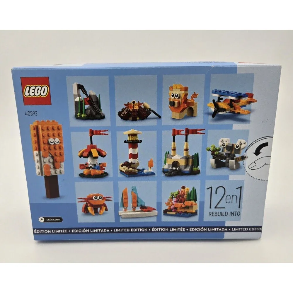 LEGO 40593 Fun Creativity 12-in-1 Seasonal Gift Set 2023 Exclusive New Sealed‎